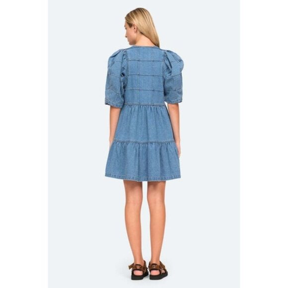 Sea NY Dagmar Denim Dress - Picture 3 of 10